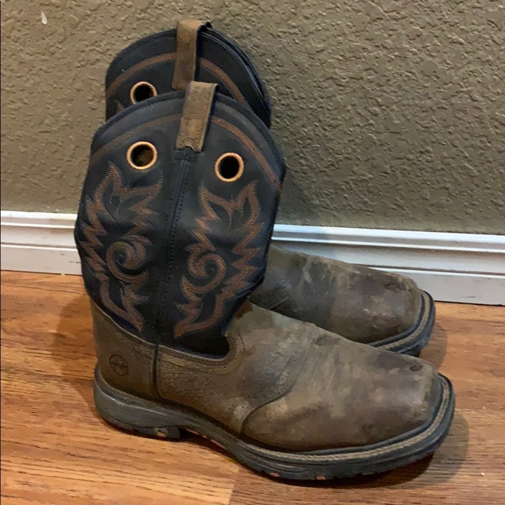 Double H Boots! Composite Toe! Worn twice!